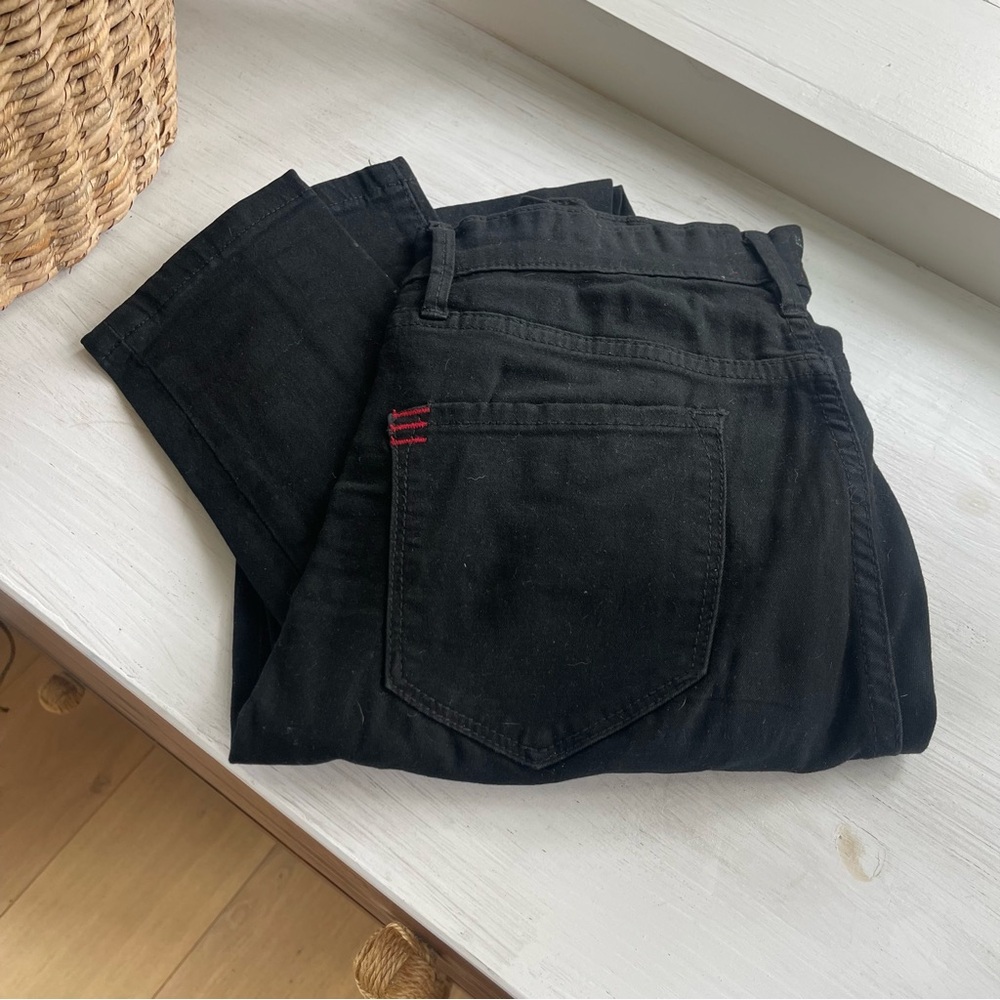 BDG Black Skinny Rip Knee Jeans